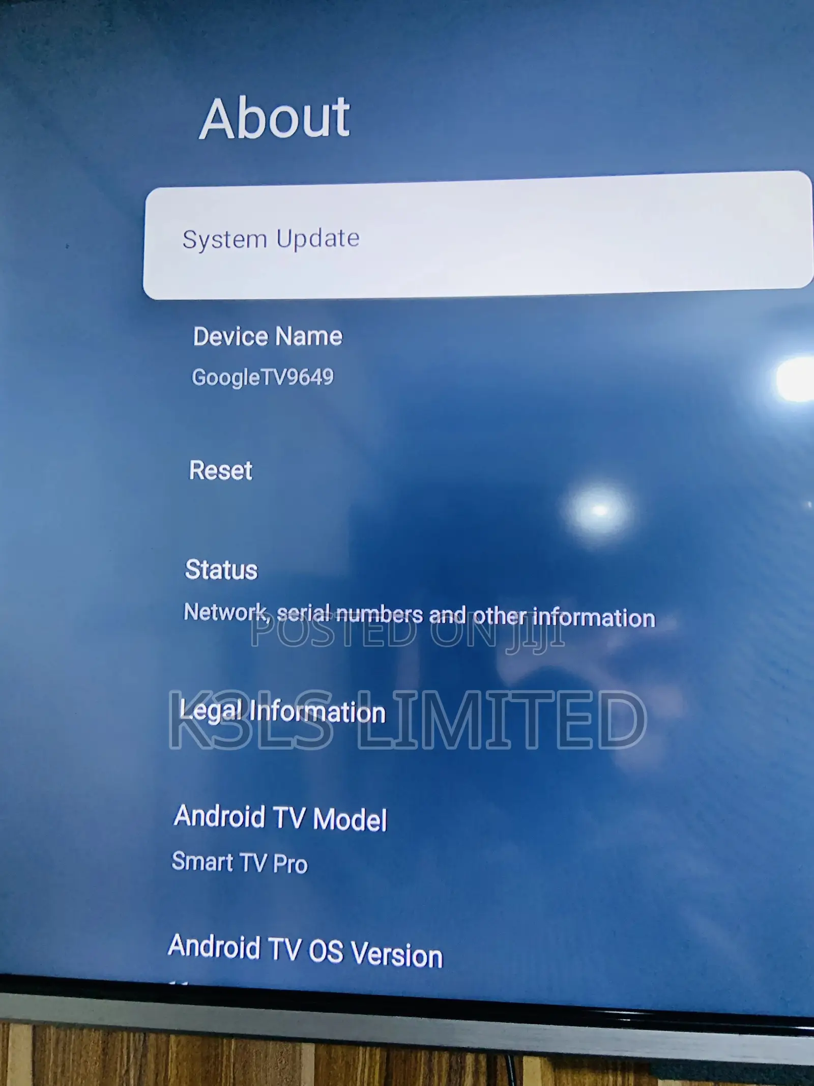 TCL 43inch Google Tv