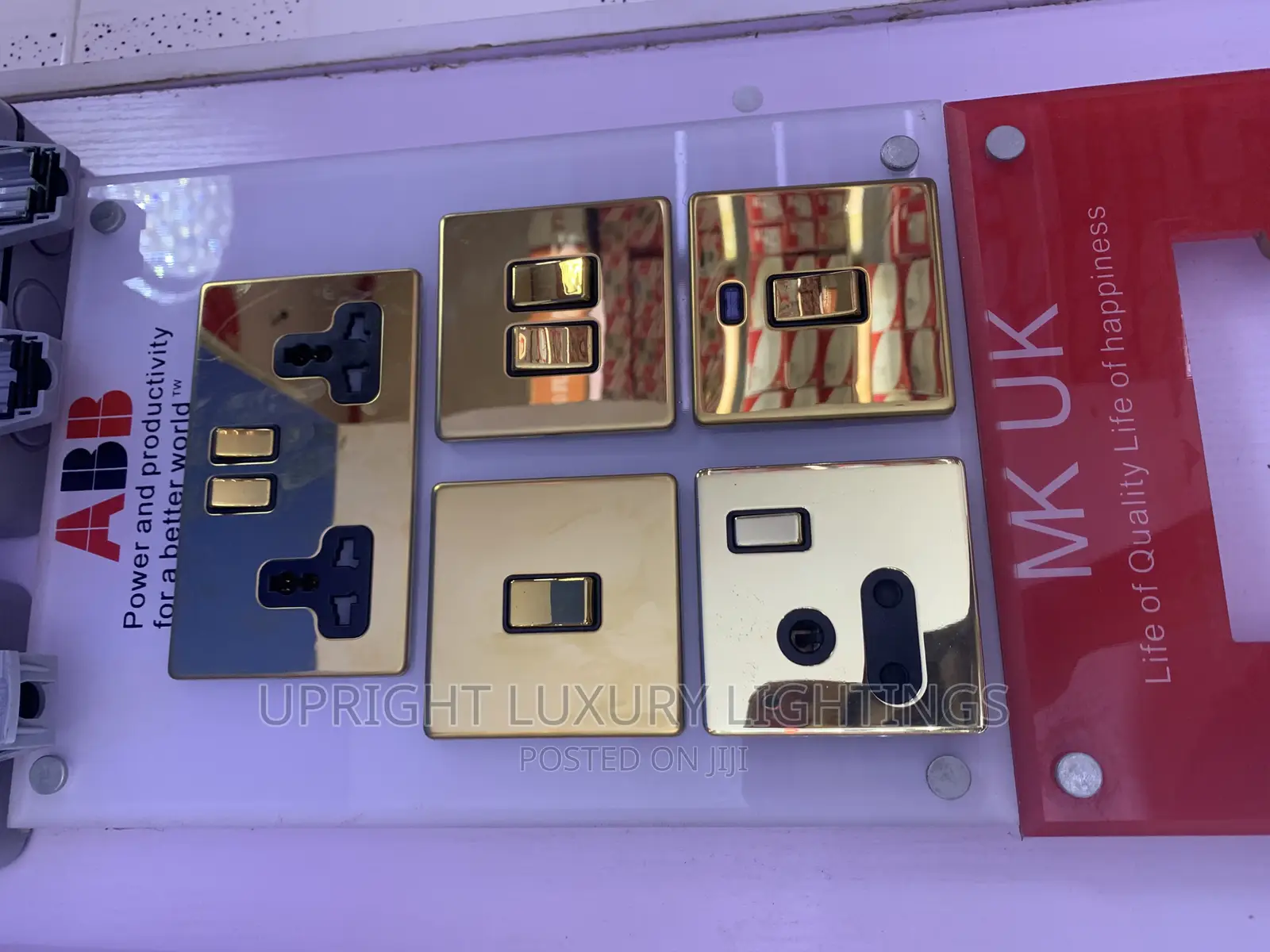 ABB Classy Gold Switches