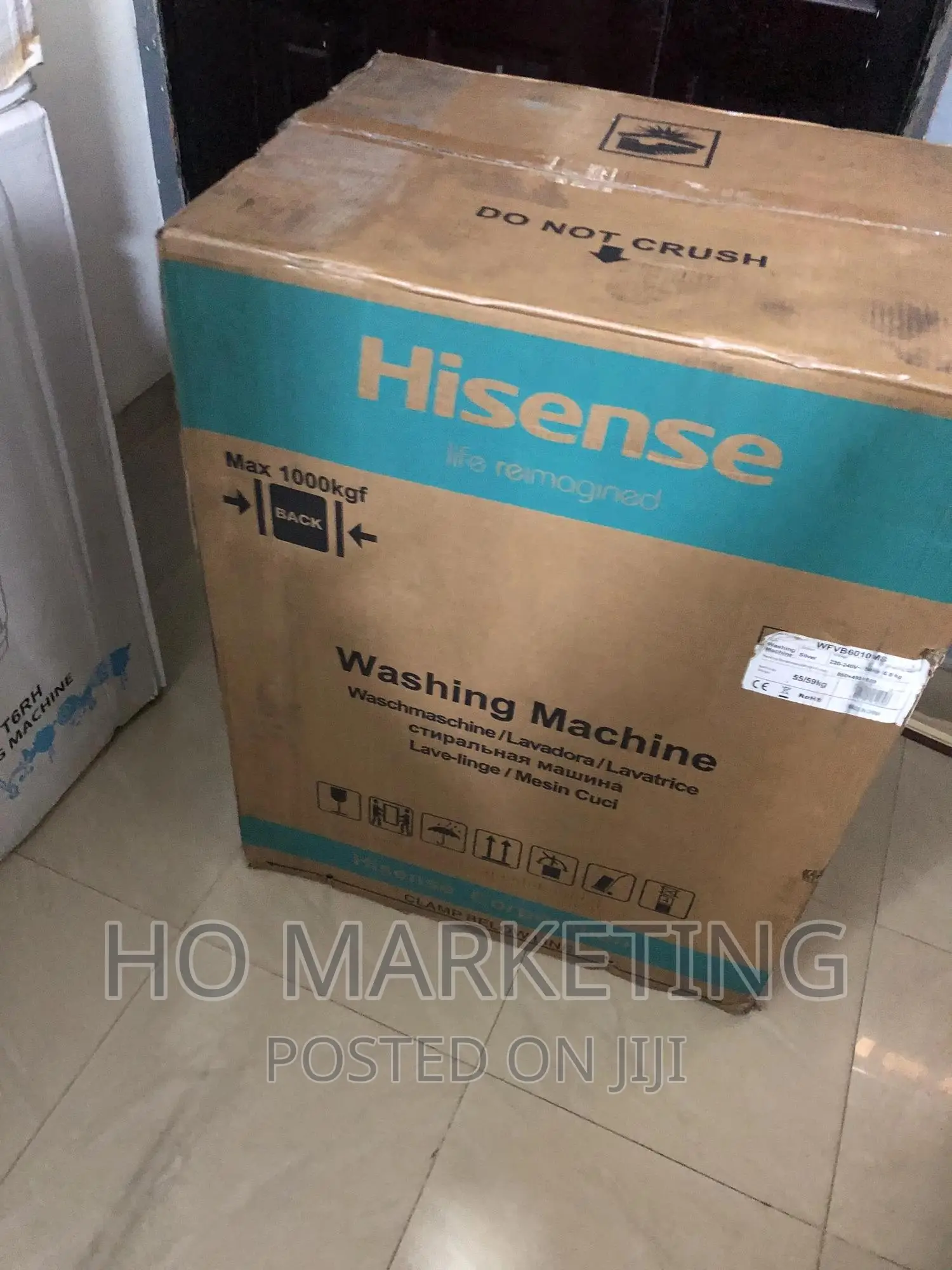 6kg Automatic Hisense Washing Machine Wfvb6010ms