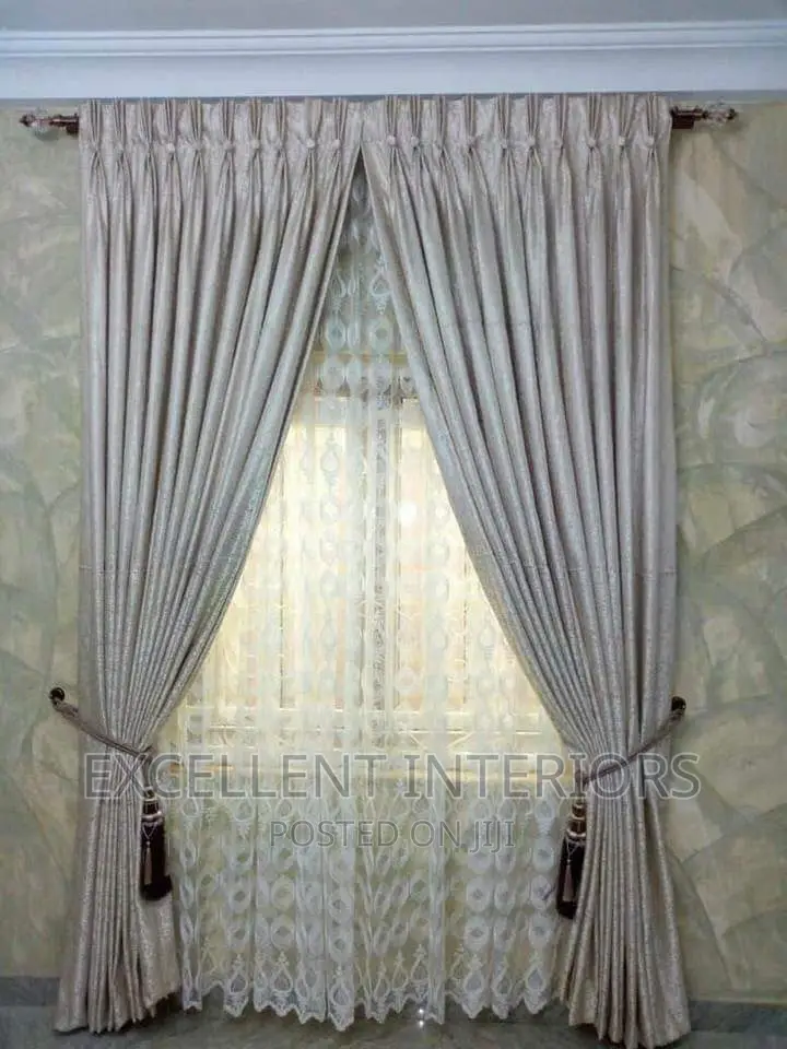 Quality Pleated Turkish Curtain.
