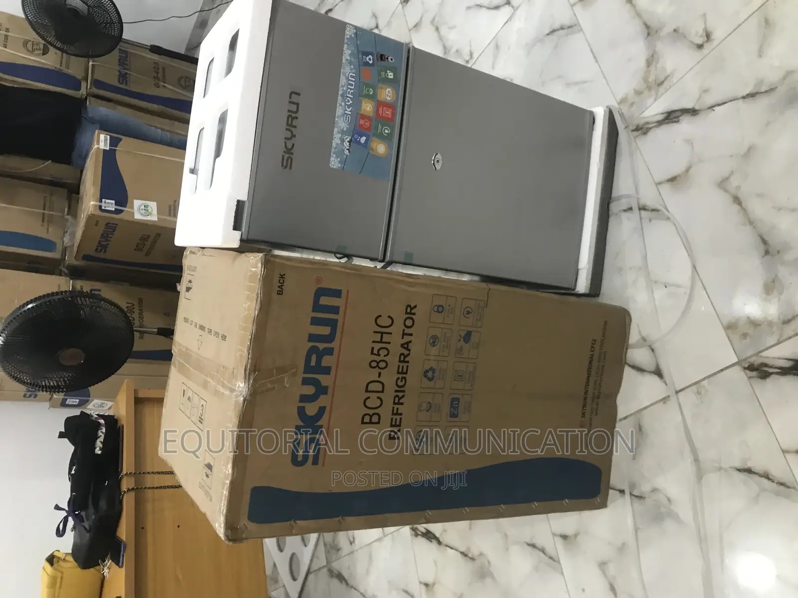 Orignal Skyrun Silver Refrigerator