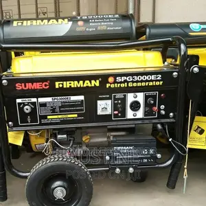 Brand New Sumec Firman(Spg3000e2)2.8kva Generator>>Copper>>