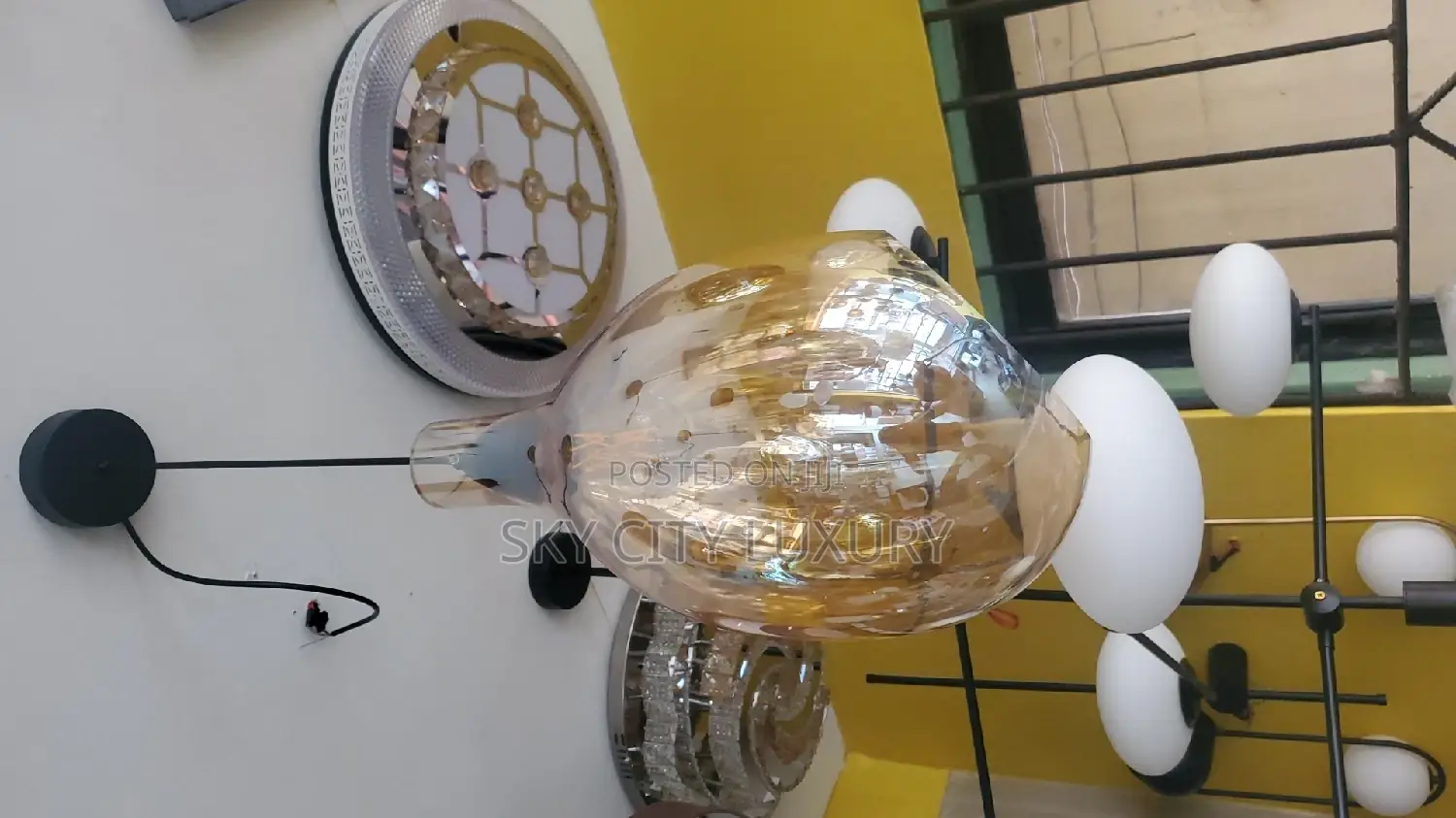 Glass Pendant Light