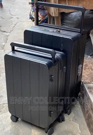 High Quality Luxury Set of 2 Rubber Luggage Traveling Box