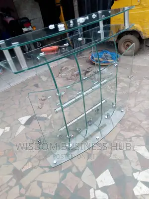 Glass Pulpit Stand for Churches
