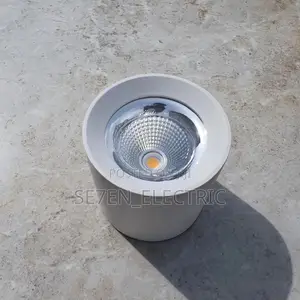Ceiling Surface Mounted Cob Downlight White Round 10W