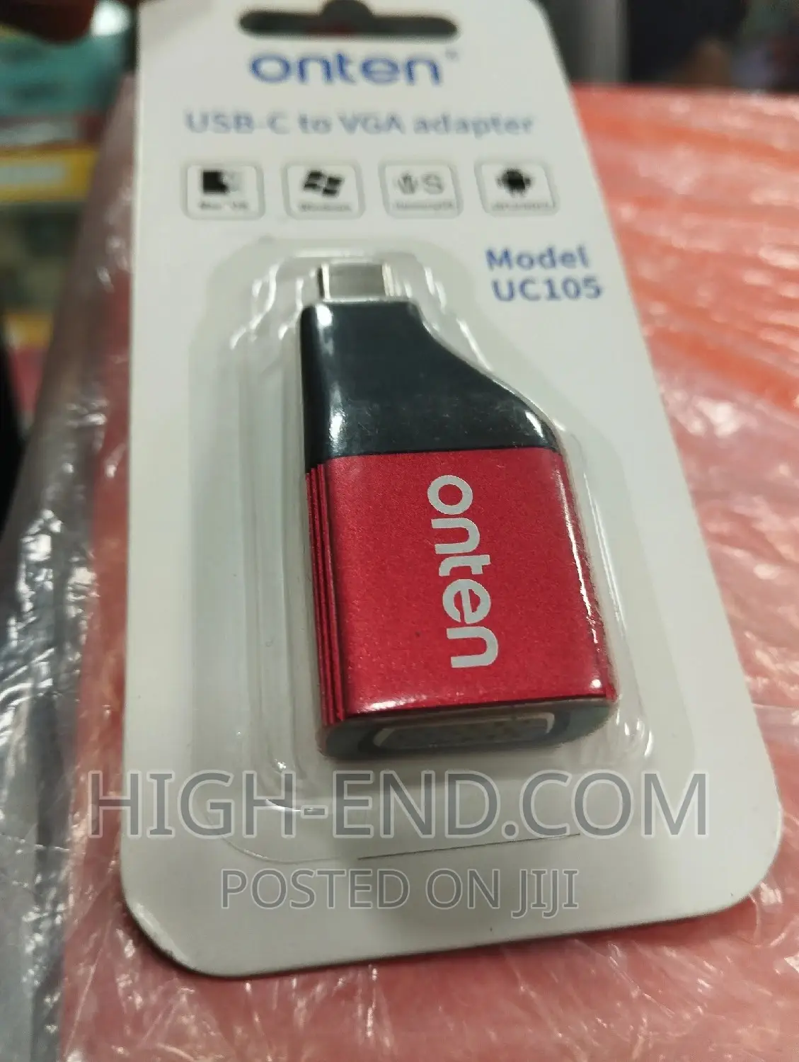 Onten Uc105 USB C to VGA Adapter