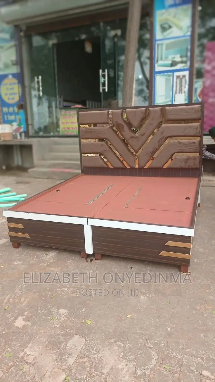 6 by 6 Padded Bed Frame