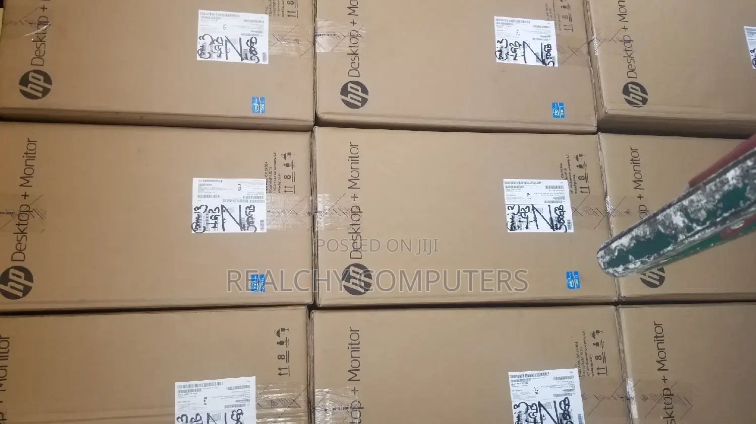 New Desktop Computer HP 8GB Intel Core I3 HDD 500GB