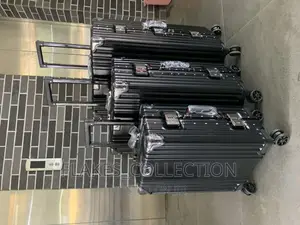 Set of 3 Aluminum Hardshell Luggage Box