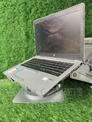 Adjustable Laptop Stand With USB Cooling Fan Heat-Vent