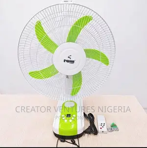 Iwin Rechargable Ac/Dc Wall Rechargable Fan,16",5-48 Working