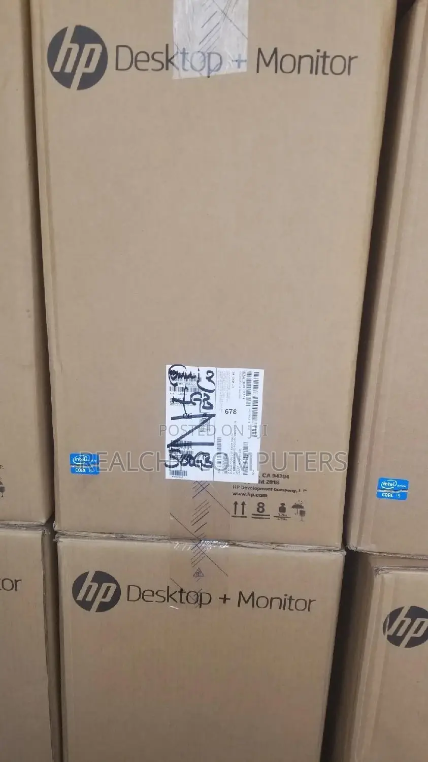 New Desktop Computer HP 4GB Intel Core I3 HDD 500GB