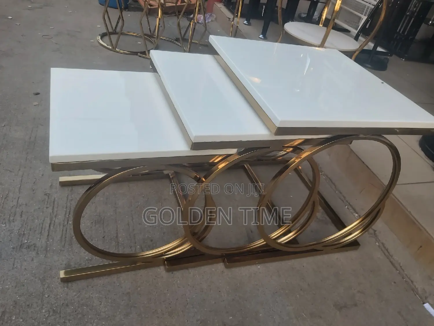 3in1 Marble Said Stools