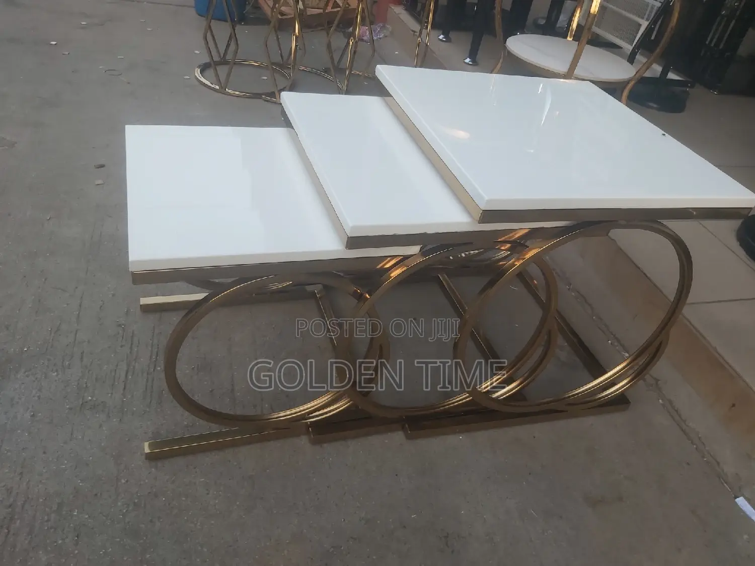 3in1 Marble Said Stools