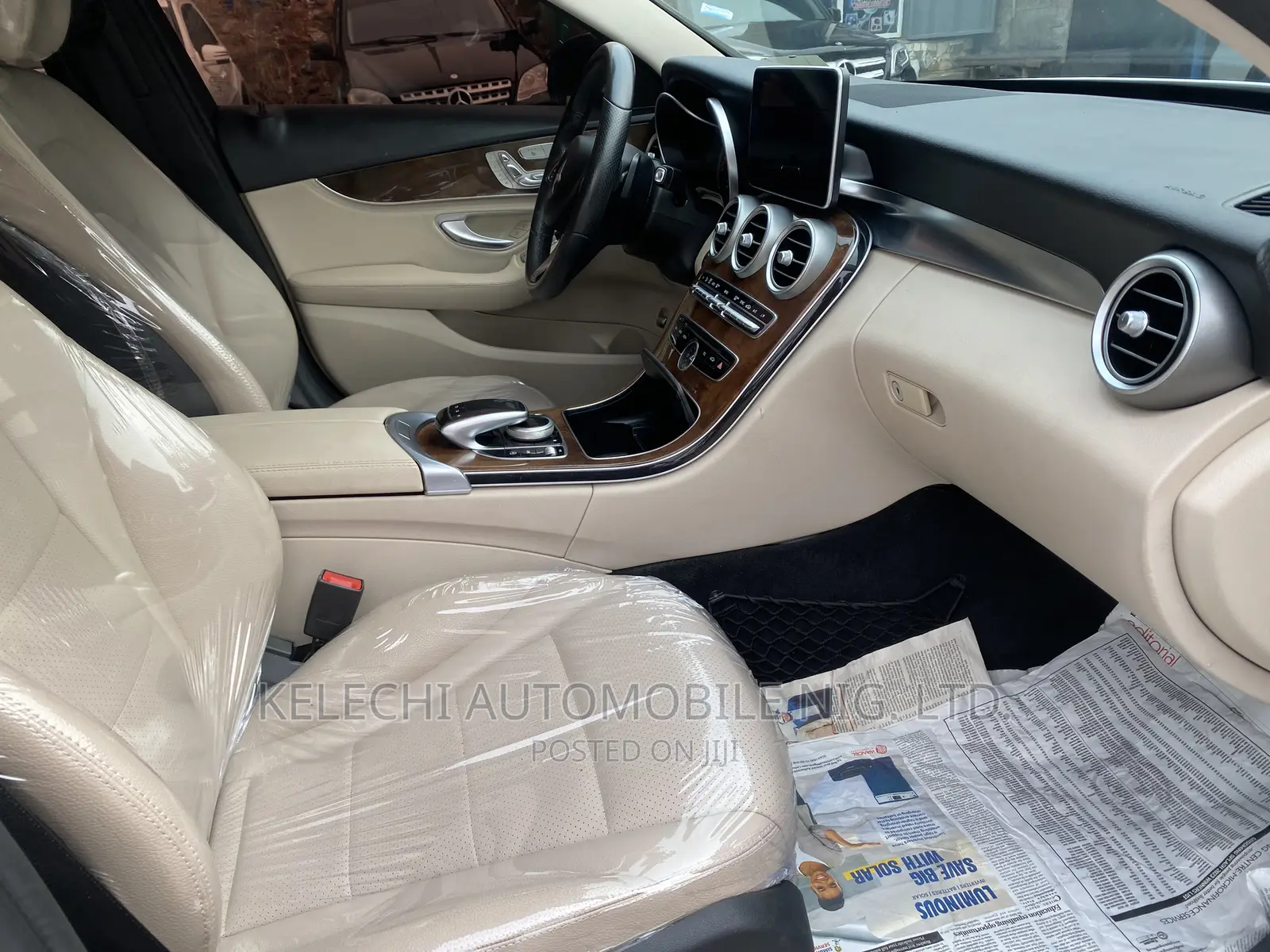 Mercedes-Benz C300 Luxury 4Matic Sedan AWD (2.0L 4cyl 7A) 2016 White
