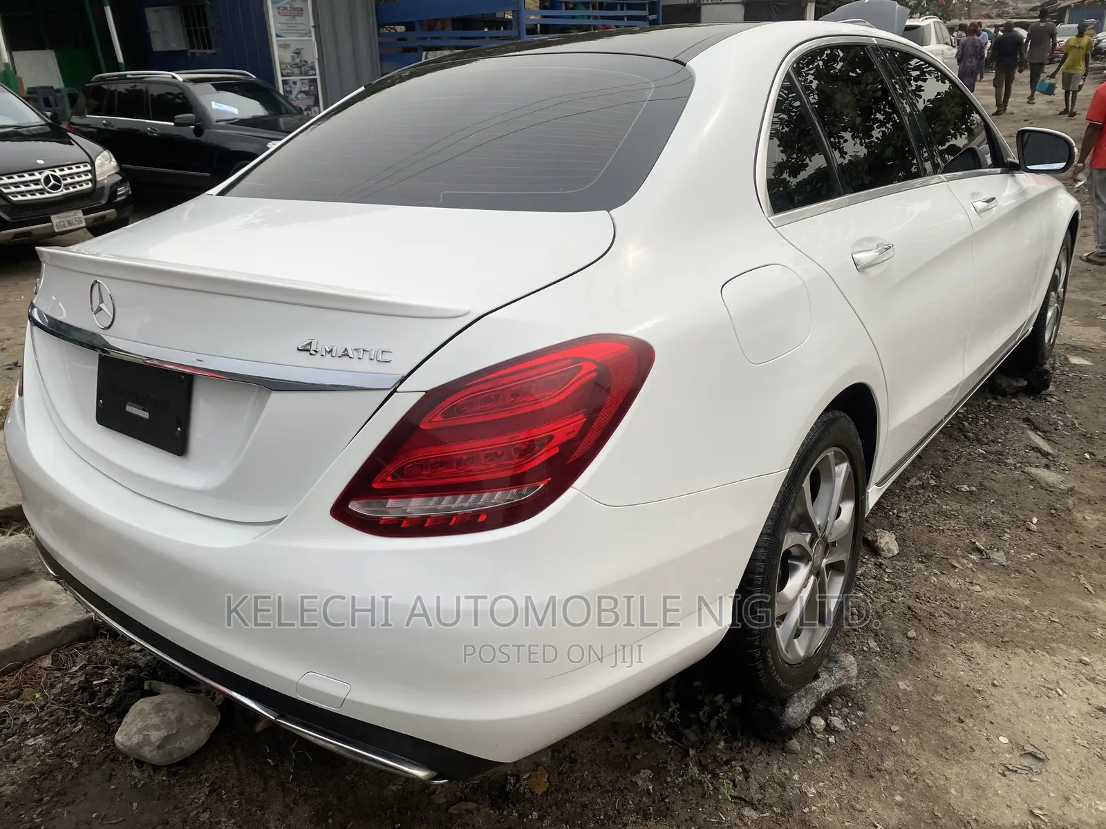 Mercedes-Benz C300 Luxury 4Matic Sedan AWD (2.0L 4cyl 7A) 2016 White