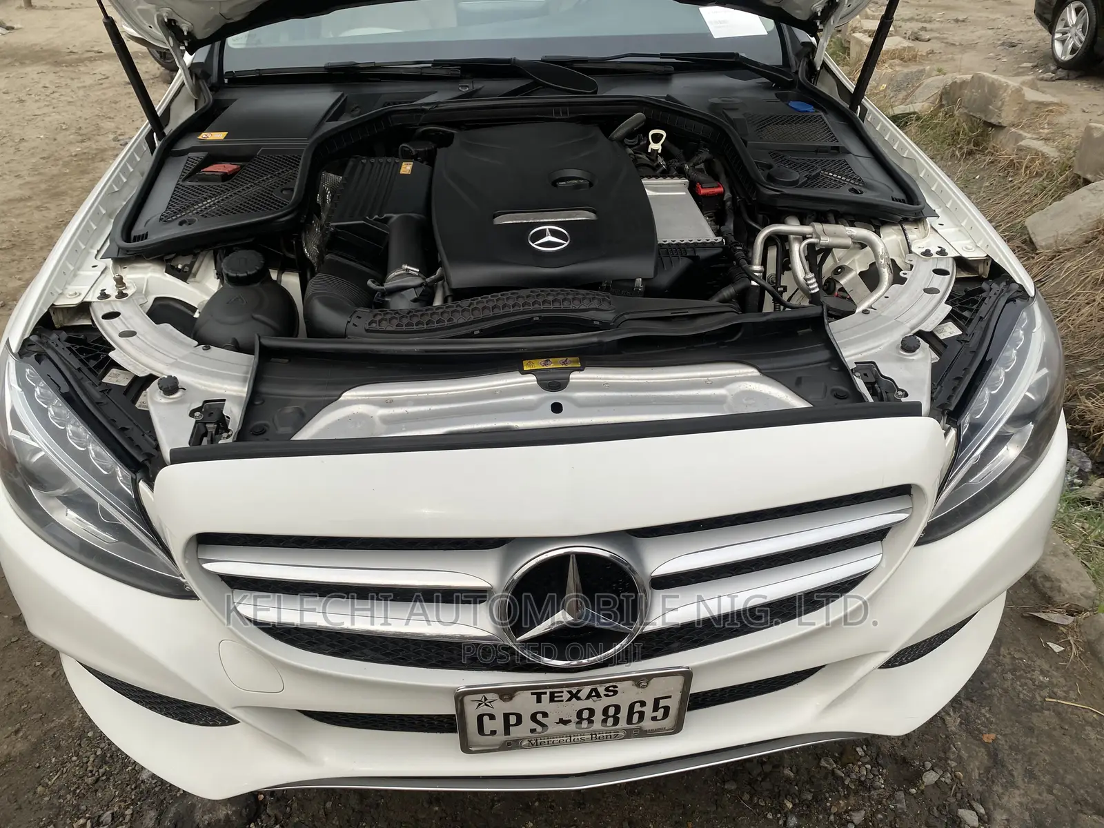 Mercedes-Benz C300 Luxury 4Matic Sedan AWD (2.0L 4cyl 7A) 2016 White