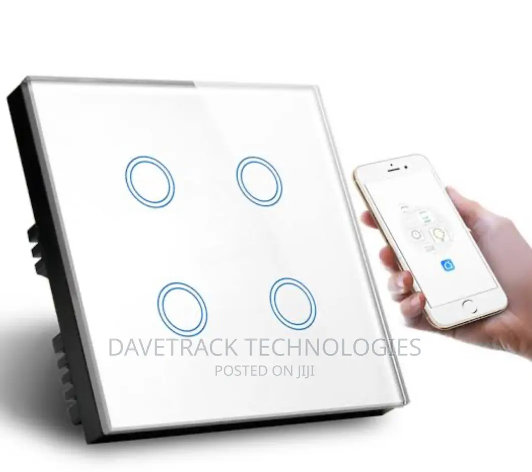 Tuya 4 Gang Smart Wifi Wall Switch