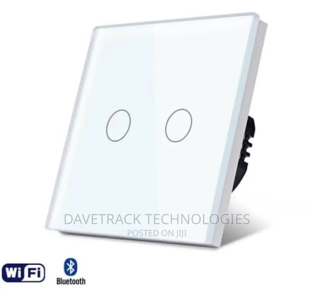 Tuya 2 Gang Smart Wifi Wall Switch
