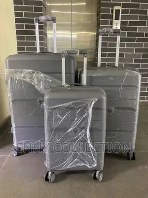 Set of 3 Rubber Luggage Box