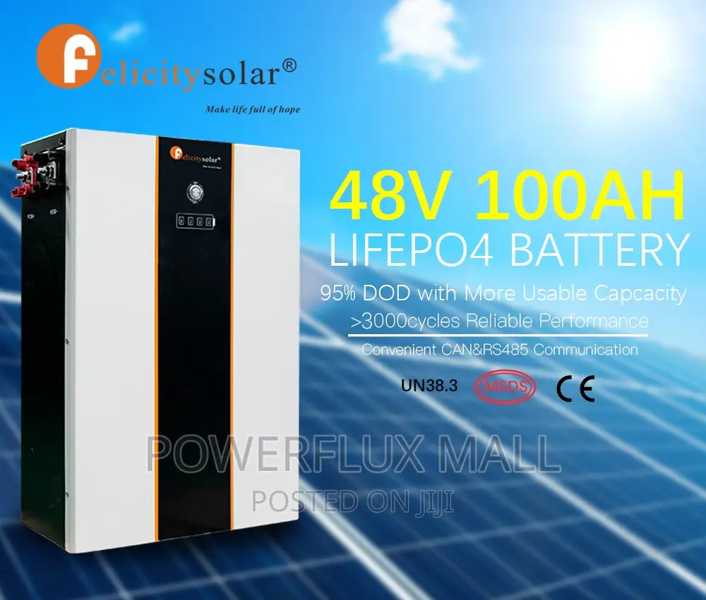 48V 5KWH Lithium Battery