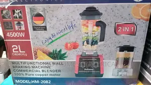 2 Liters Commercial Blender . Multi Functional 2 in 1