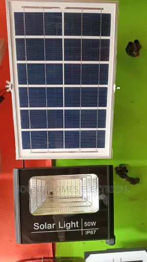 50 Watts Separate Panel Solar Floodlight