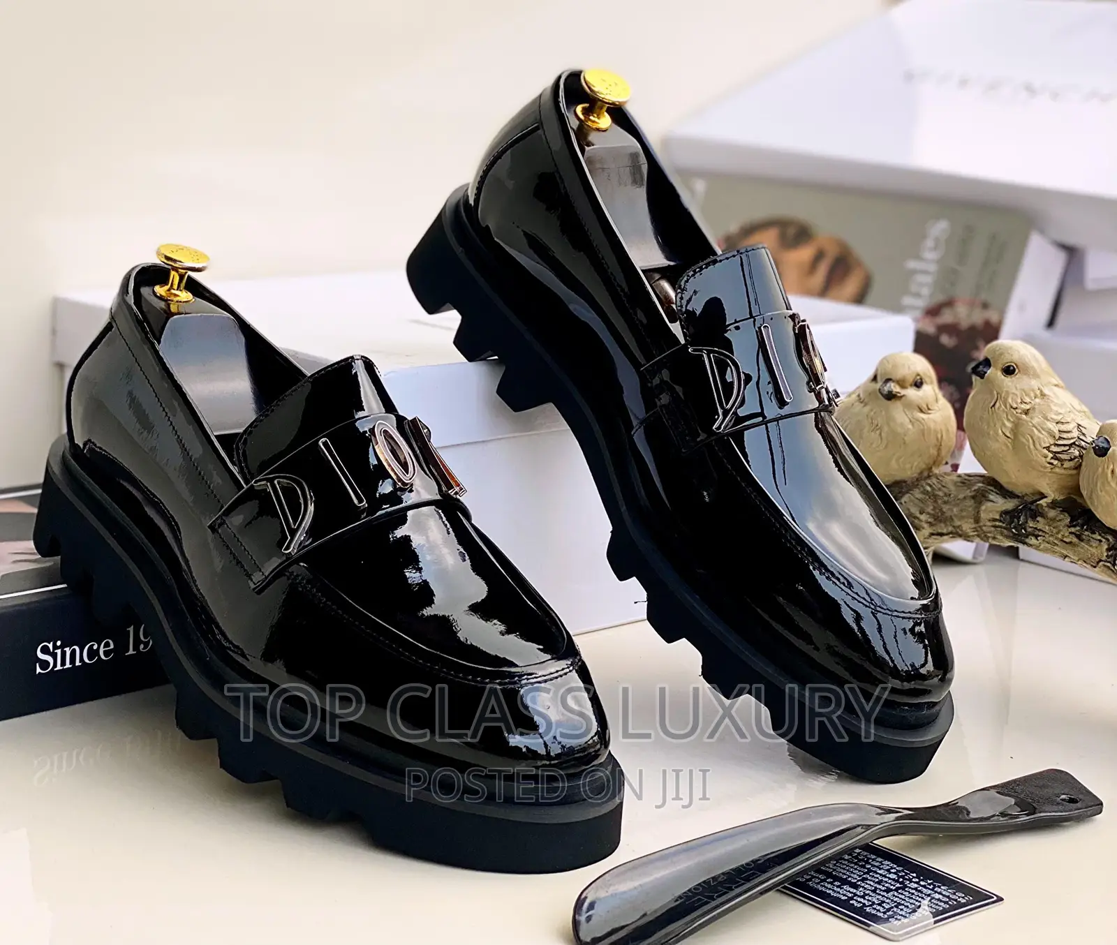 Original Dior Luxury Coperate Men Flat Designer Shoe