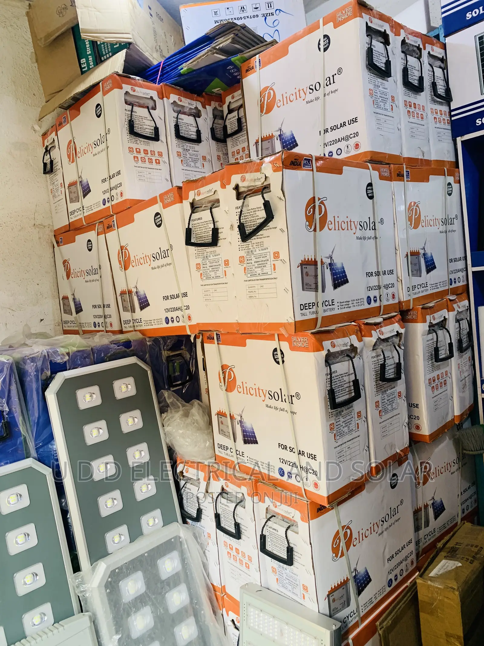 220ahs Pelicitysolar India Tubular Battery Available