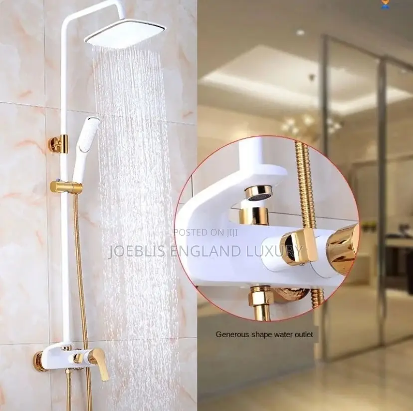 Shower Mixer White
