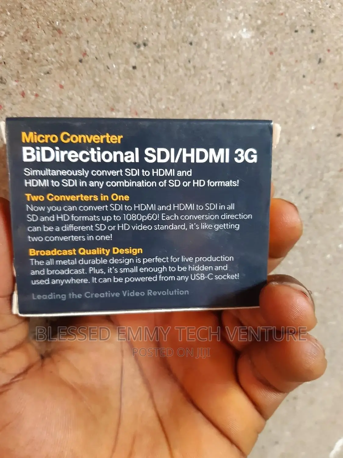 Blackmagic Design Micro Converter Bidirectional Sdi/Hdmi 3g
