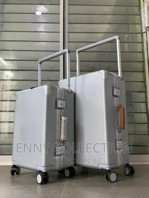 Set of 2 Aluminum Luggage Box