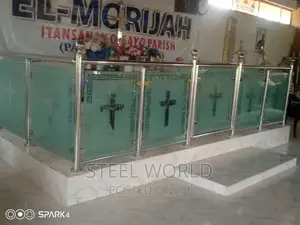 10m Design Glass Handrail