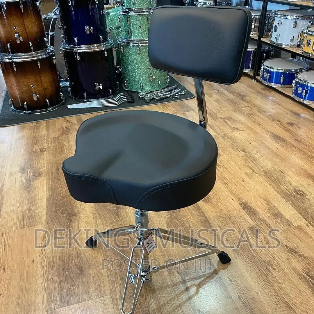 Drum Throne Seat With Back Rest