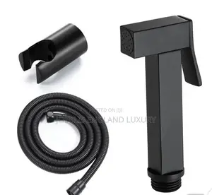 Pressing Shower Black