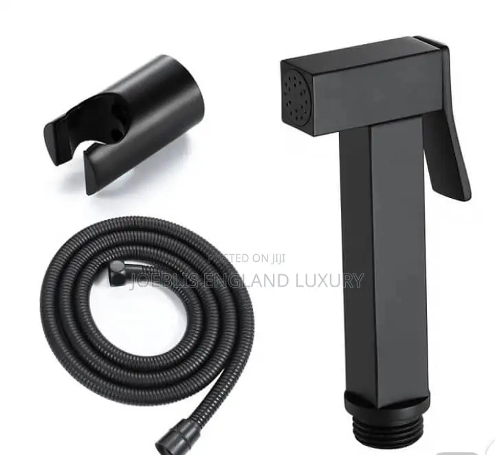 Pressing Shower Black