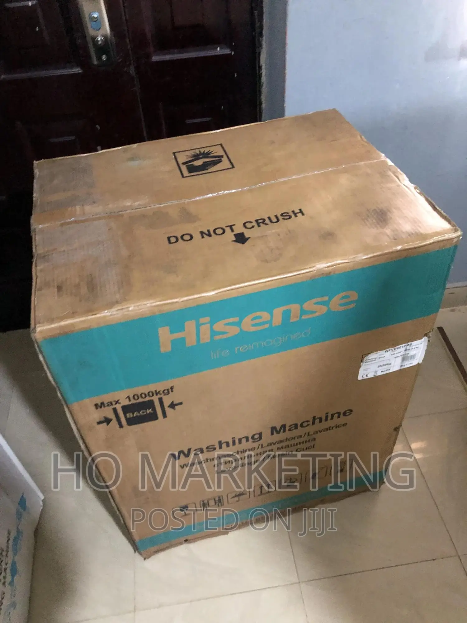 Hisense 6kg Automatic Washing Machine -Wfvb6010ms