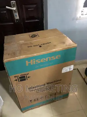 6kg Washing Machine Automatic Hisense -Silver