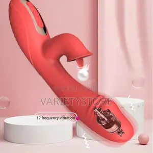 Photo - 5 Speed 12 Frequency Vagina Sucking Vibrator for Women