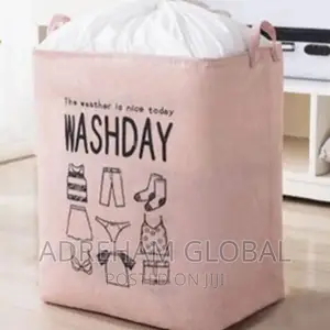 High Quality Foldable Laundry Basket Storage Box Organiser