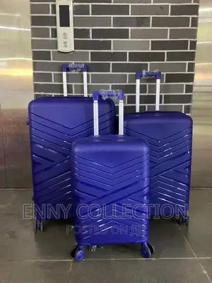 Set of 3 Rubber Luggage Box