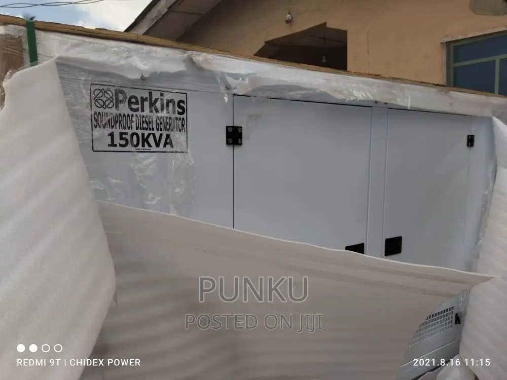 ~150 Kva Perkins Power Gen With Pure Copper Engine Coil