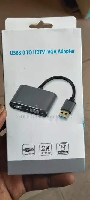 USB to VGA and HDMI
