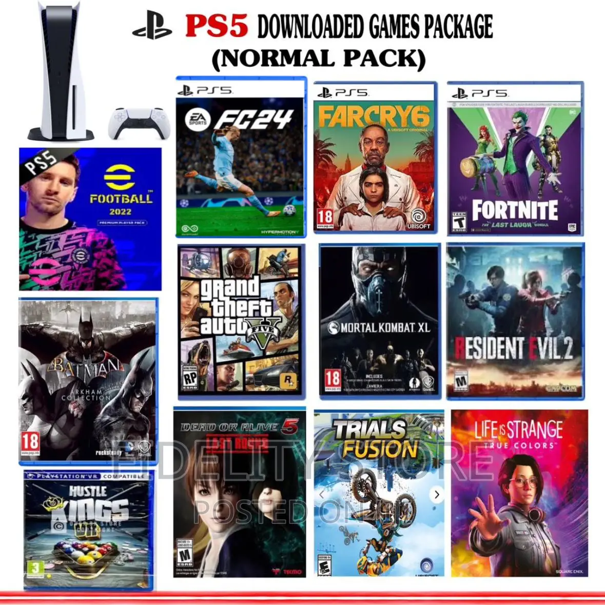 Installation Of Games On Ps4/Ps5 Consoles