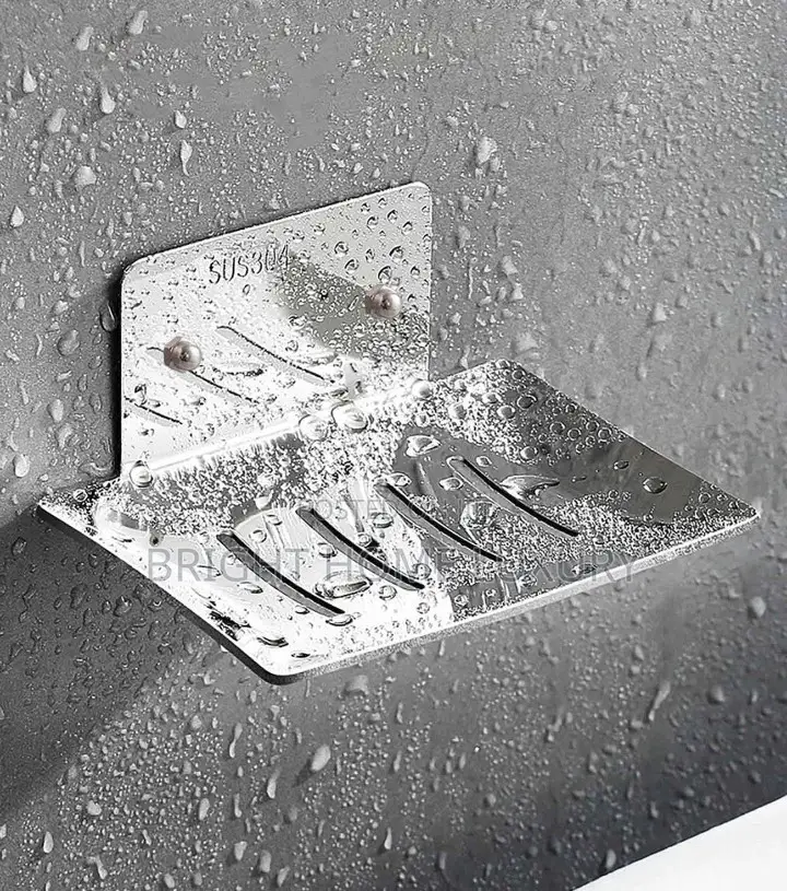 Chrome Stainless Bathroom Shower Soap Dish Holder