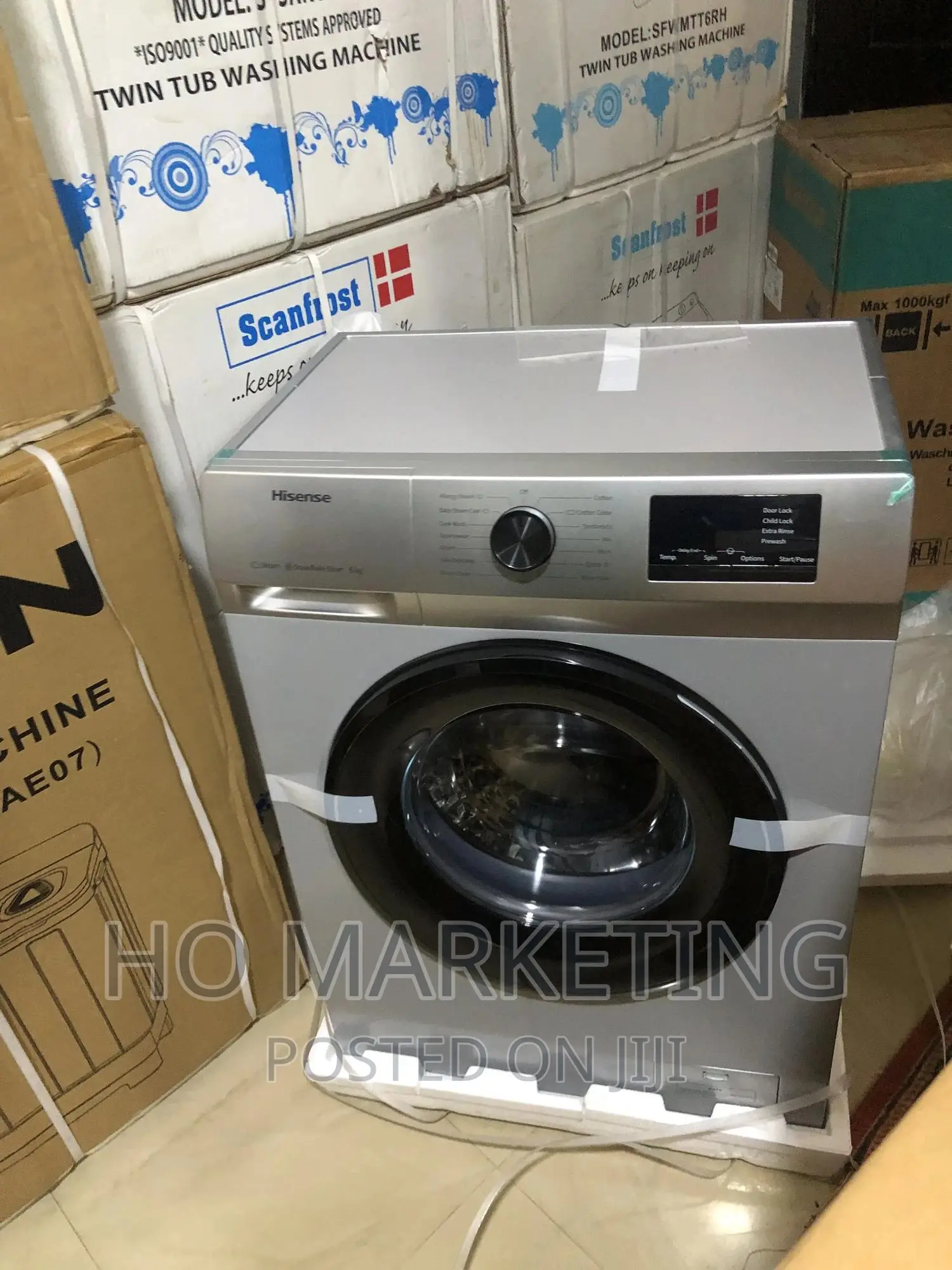 Hisense Washing Machine -Wfvb6010ms Automatic 6kg