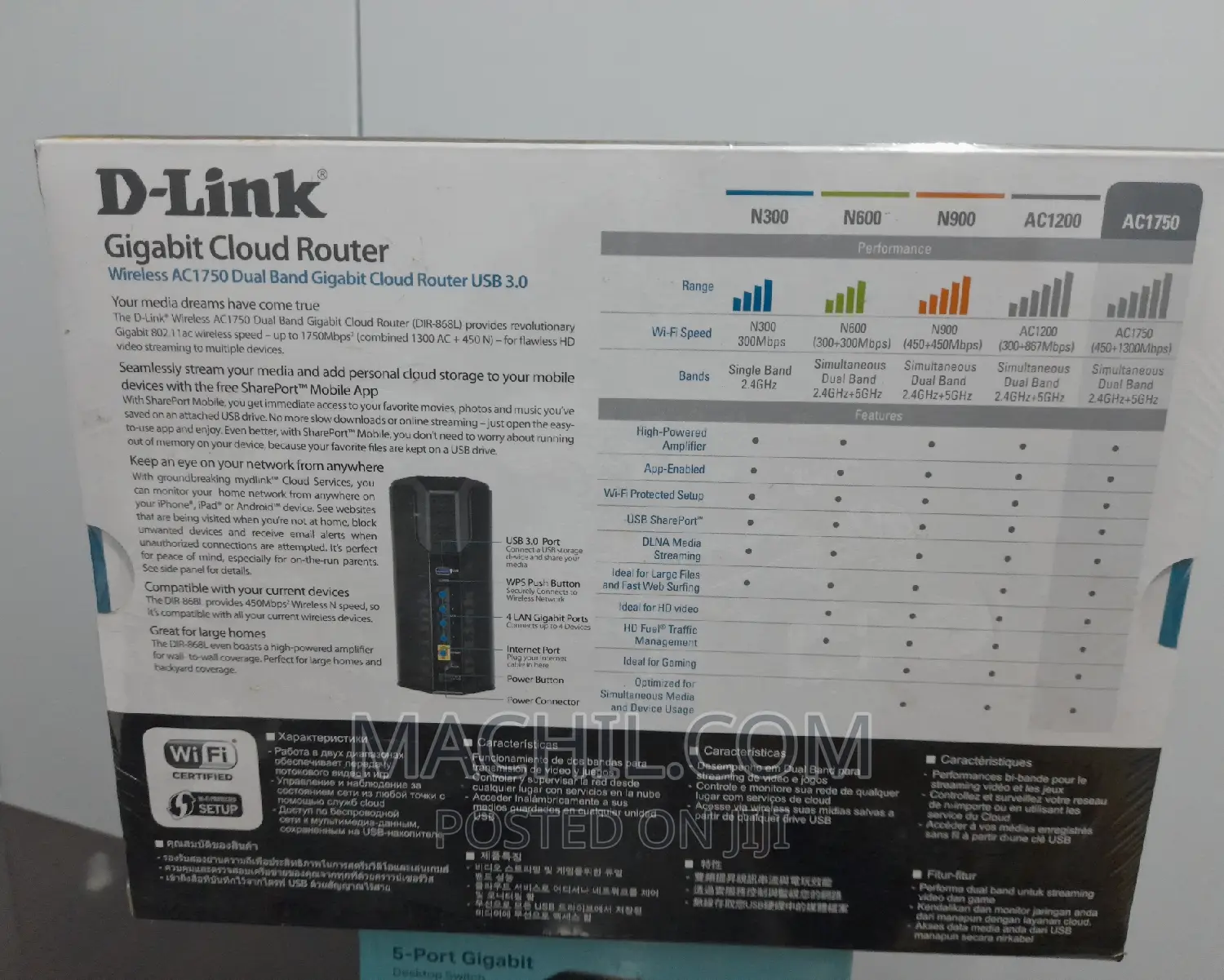 Amplifi Gigabit Cloud Router