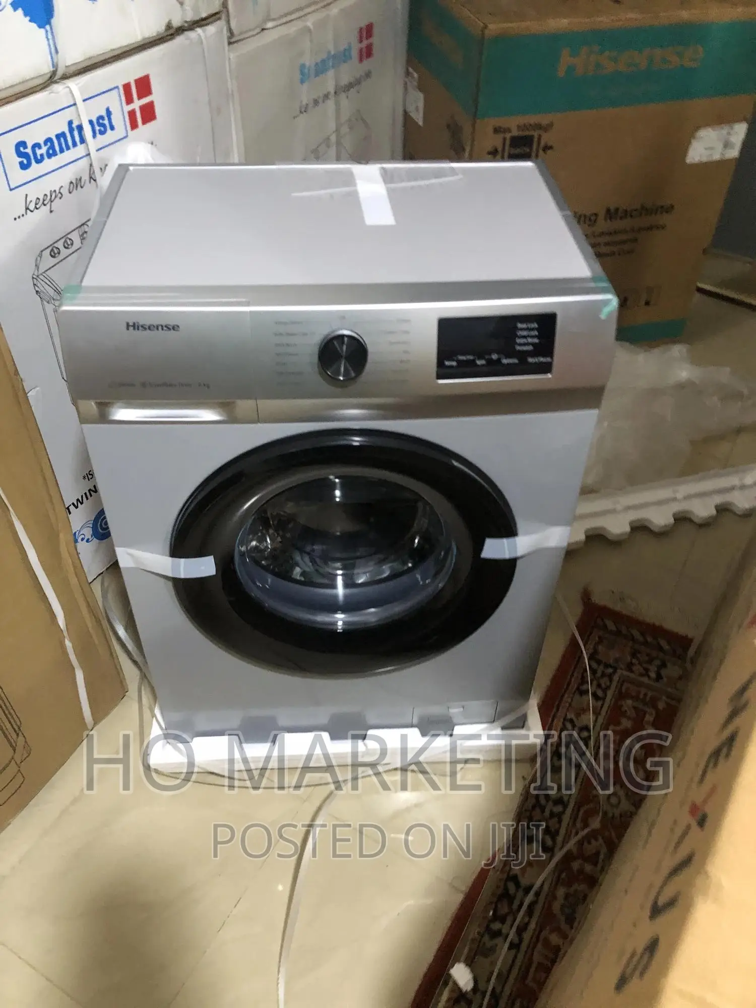 Hisense Washing Machine 6kg Automatic Top Load-Silver