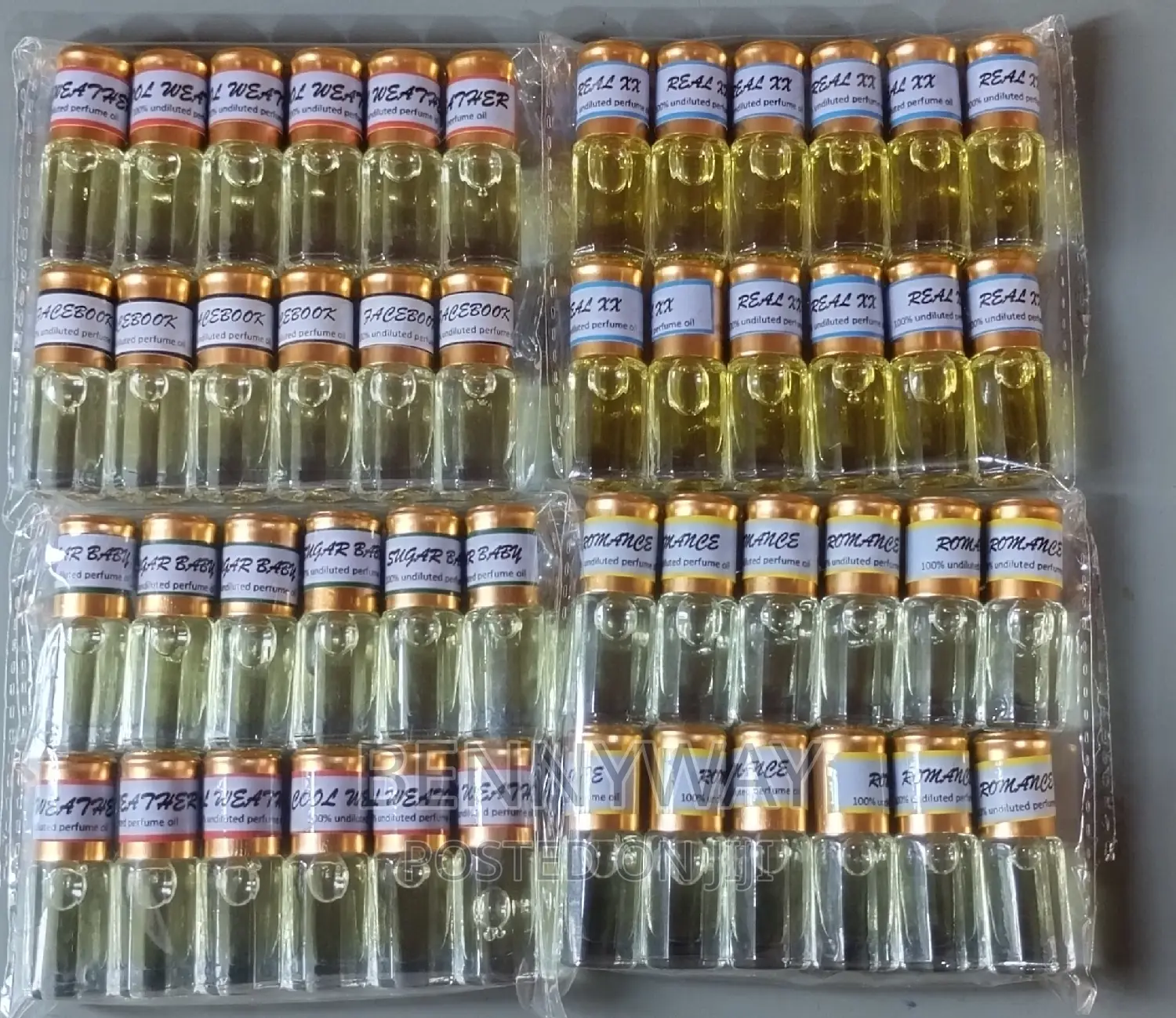 Undiluted Oil Perfumes
